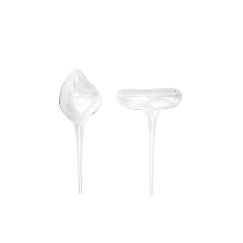 FERM LIVING Mercury Water Globes, Small, Clear (Set of 2)