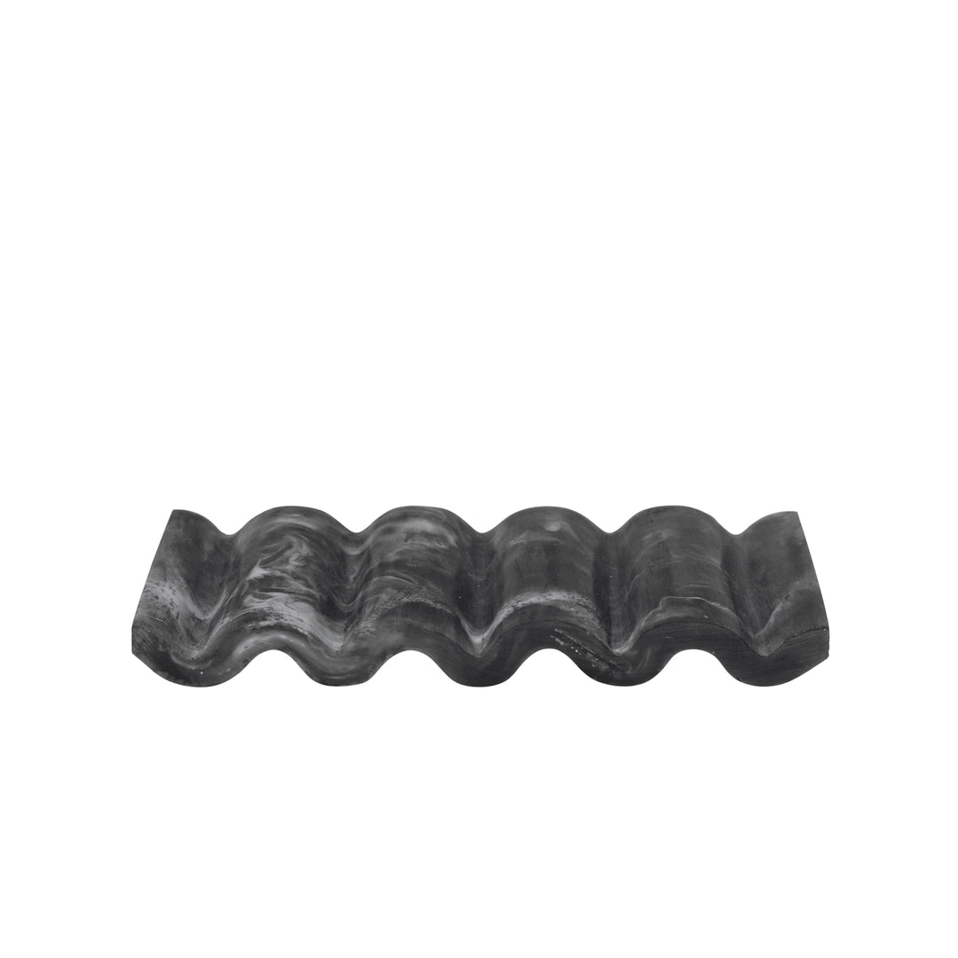 FERM LIVING Mist Soap Dish, 9x14cm, Charcoal