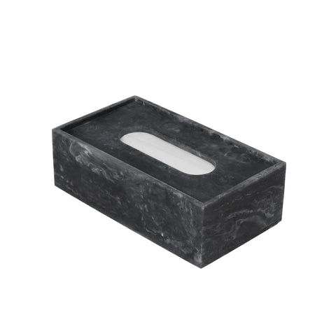 FERM LIVING Mist Tissue Box, 21x12cm, Charcoal