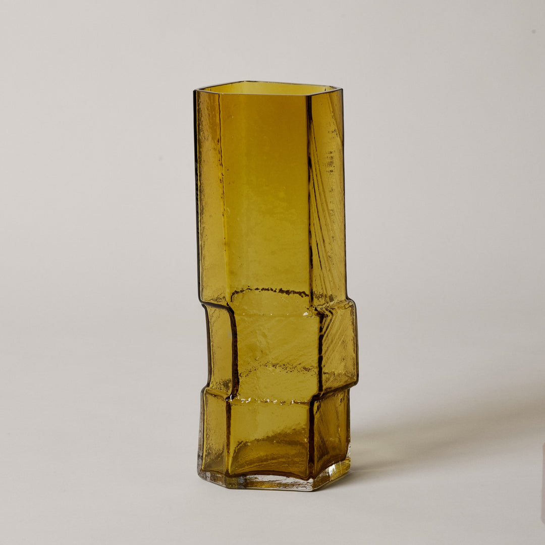 FERM LIVING Muro Vase, H30cm, Recycled Amber