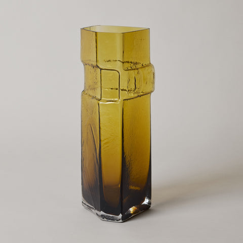 FERM LIVING Muro Vase, H38cm, Recycled Amber