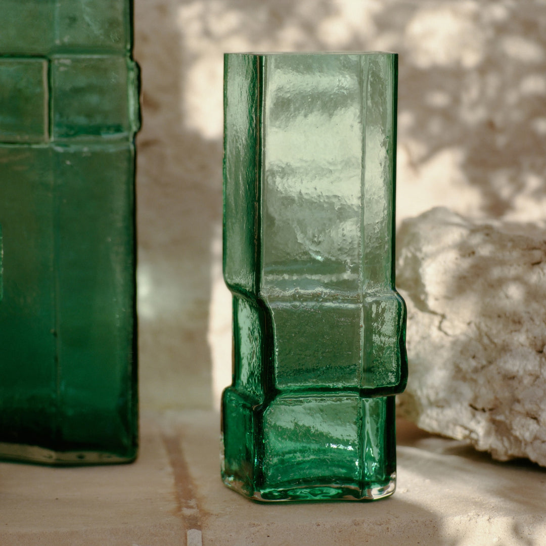 FERM LIVING Muro Vase, H30cm, Recycled Green