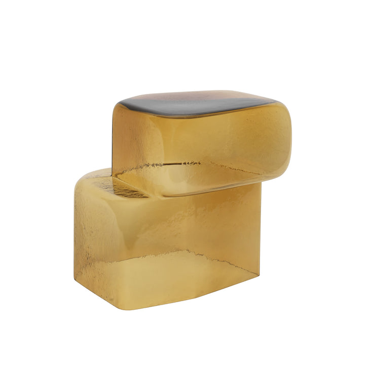 FERM LIVING Oscil Sculpture, Recycled Amber