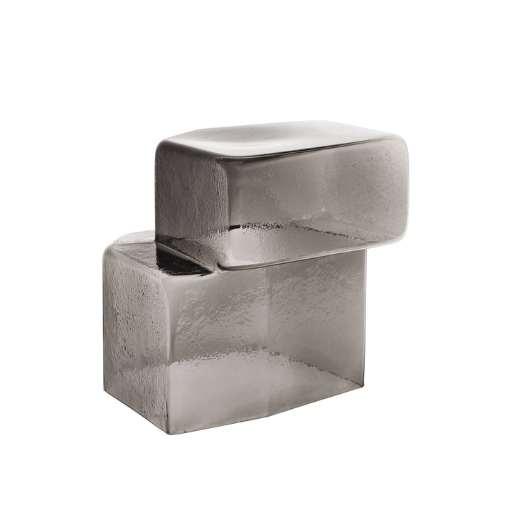 FERM LIVING Oscil Sculpture, Recycled Smoked Grey