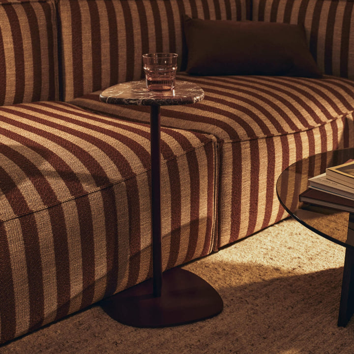 FERM LIVING Plyo Accent Table, Dark Grape