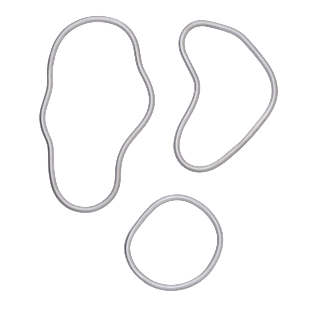 FERM LIVING Pond Trivets, Aluminium (Set of 3)