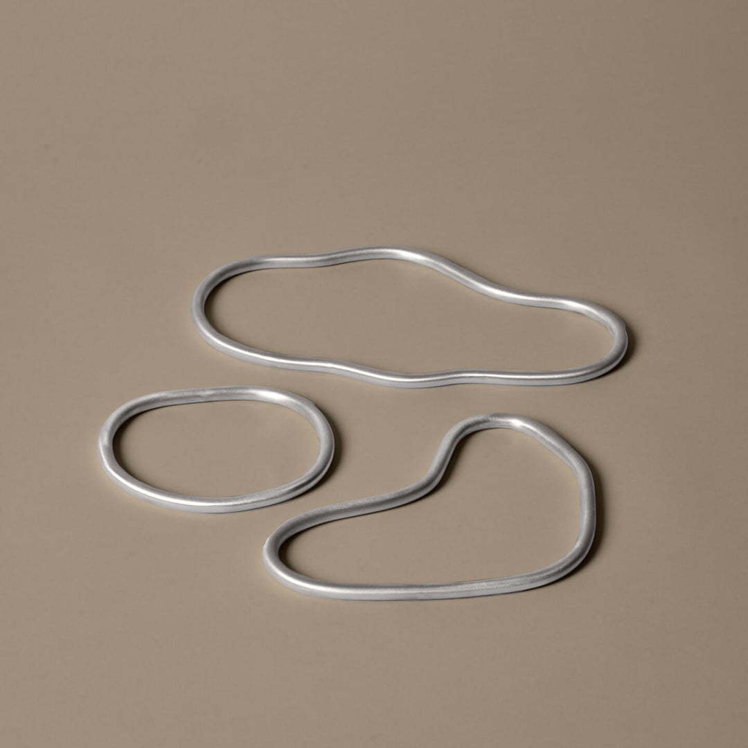 FERM LIVING Pond Trivets, Aluminium (Set of 3)