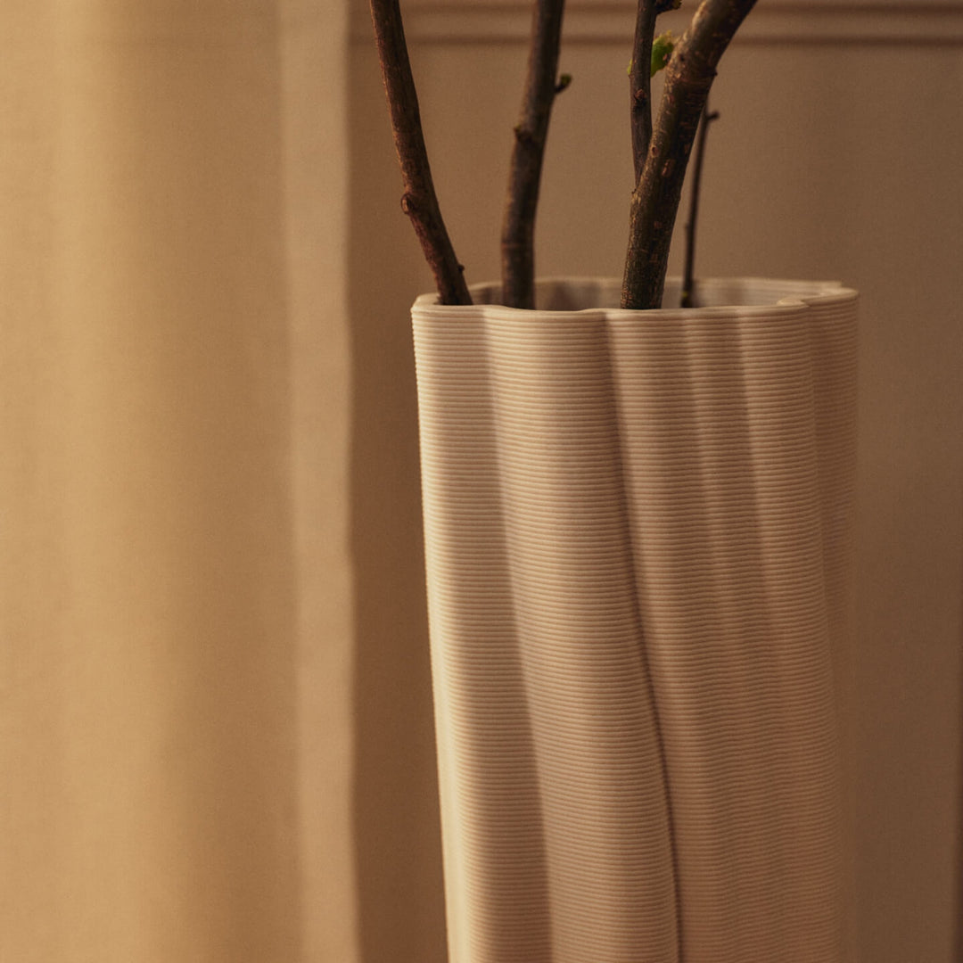 PRE-ORDER │ FERM LIVING Rylith Floor Vase, H70cm, Off-white