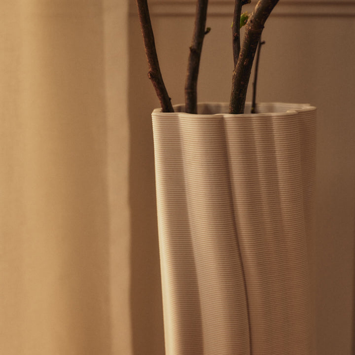 PRE-ORDER │ FERM LIVING Rylith Floor Vase, H70cm, Off-white