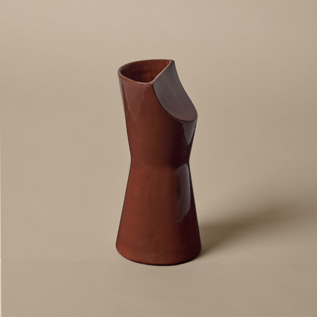 FERM LIVING Sola Jug H26cm, Terracotta