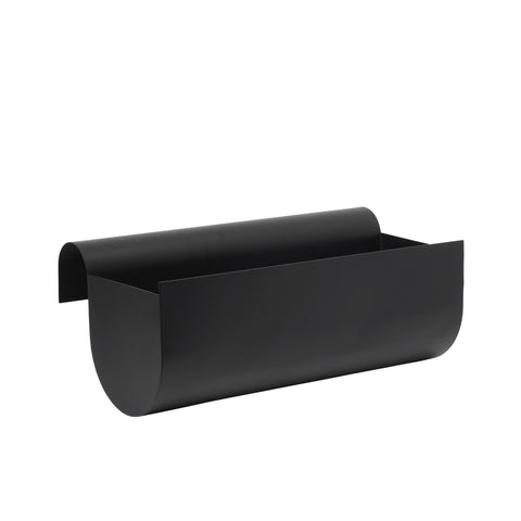 FERM LIVING Uma Balcony Box, Medium, Black