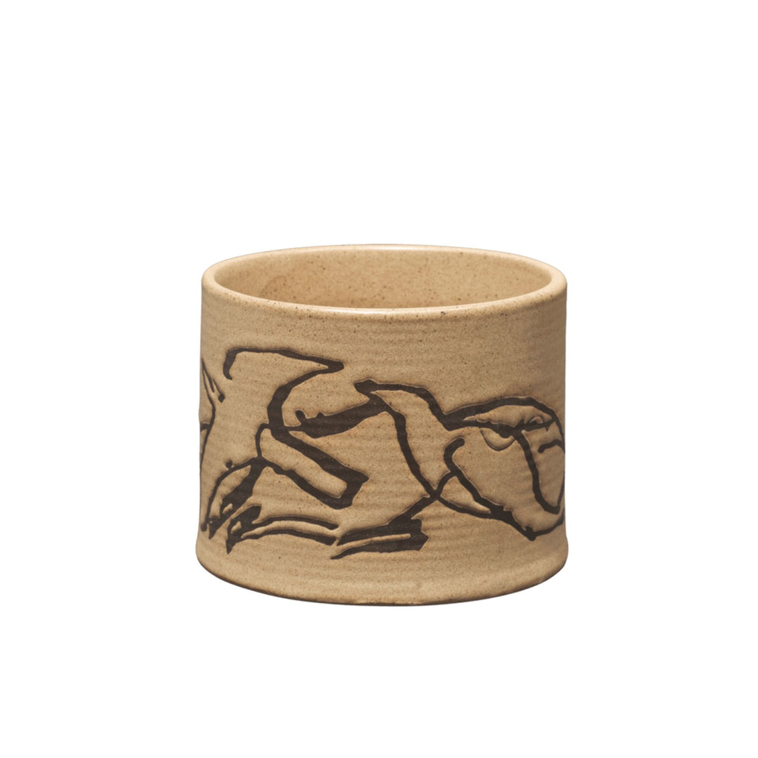 FERM LIVING Vuelo Cup, Dark Buff