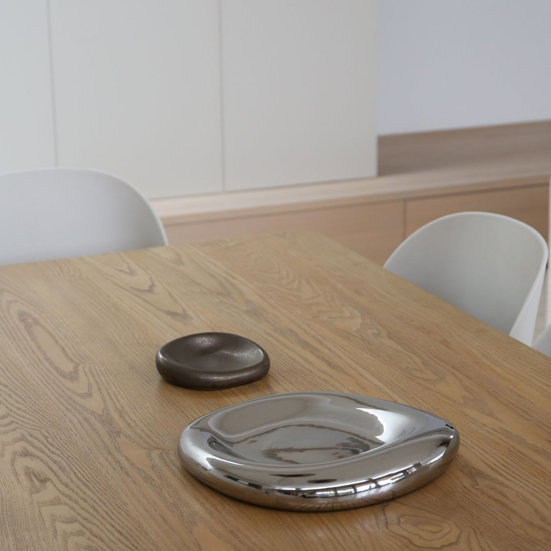 FERM LIVING Bellure Centrepiece, D35cm, Silver