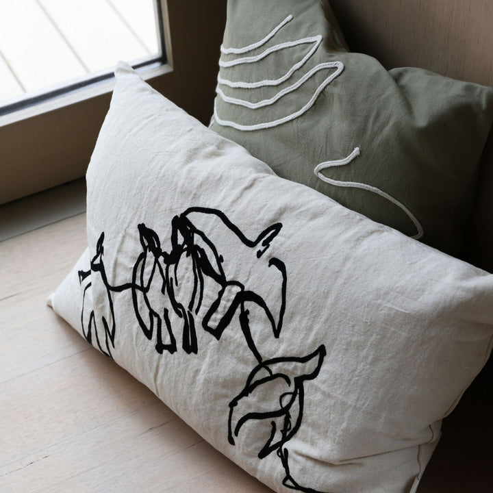 FERM LIVING Vuelo Cushion, Natural