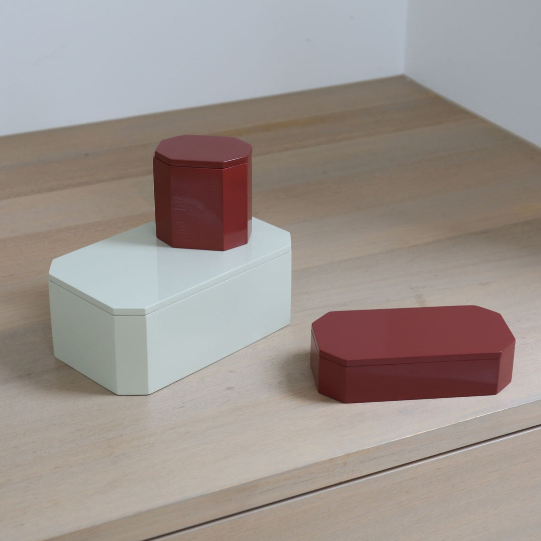 FERM LIVING Nova Storage Box, 25x15cm, Light Celedon