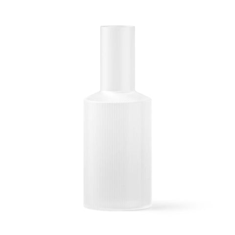 FERM LIVING Ripple Carafe, Frosted