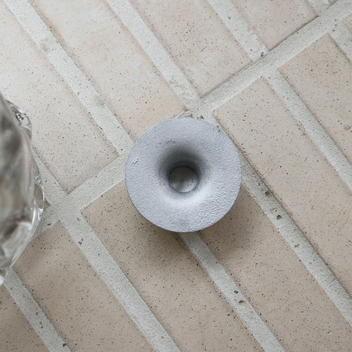 FERM LIVING Soothe Candle Holder, Aluminium