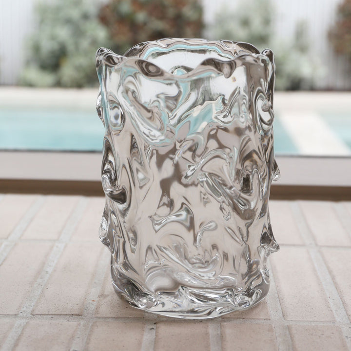 FERM LIVING Virelle Vase, H24cm Clear