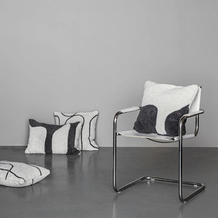 METTE DITMER FIGURA Tufted Cushion Cover 50x50cm, Off-white