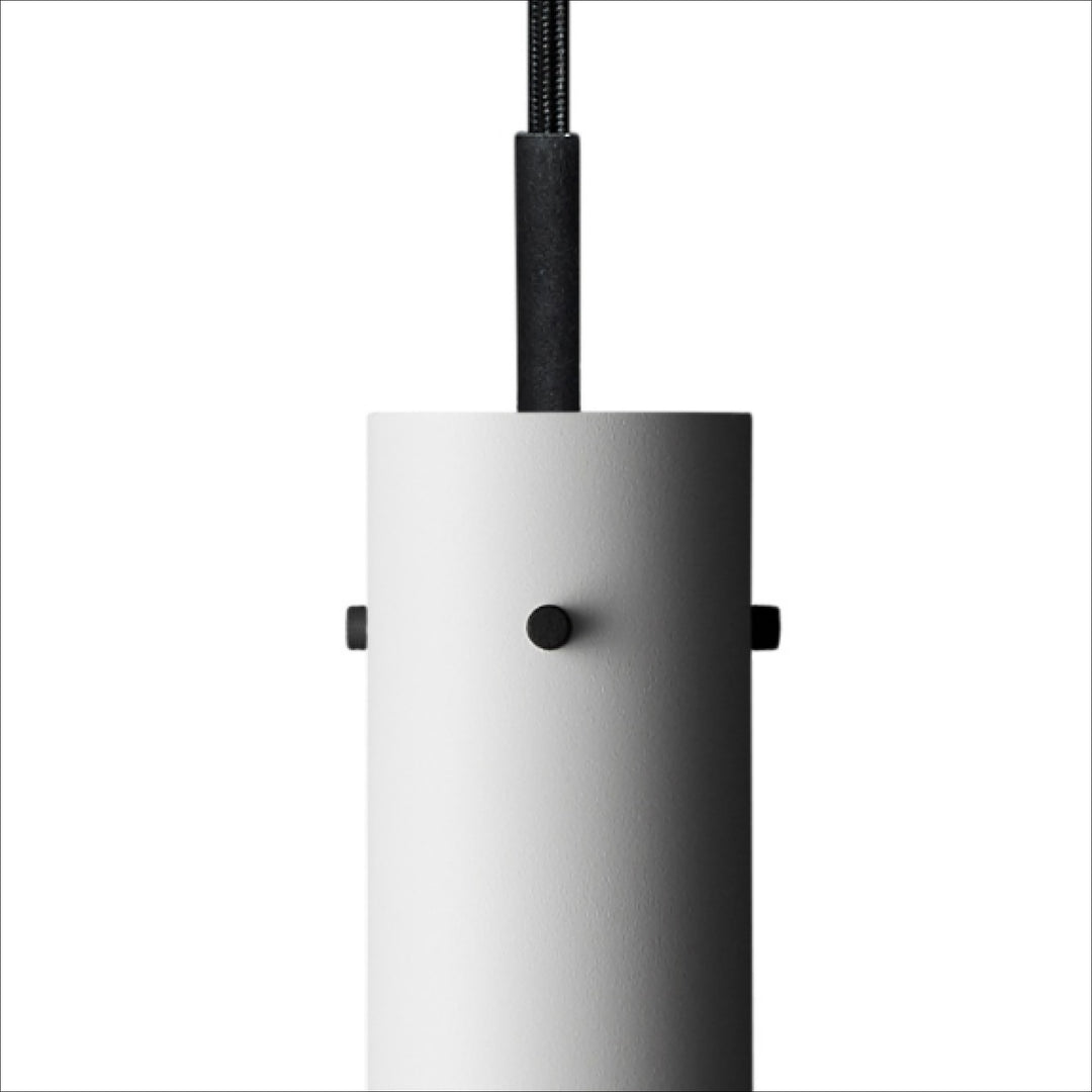 FRANDSEN FM2014 Pendant, White/Black, D5.5 x H24 cm