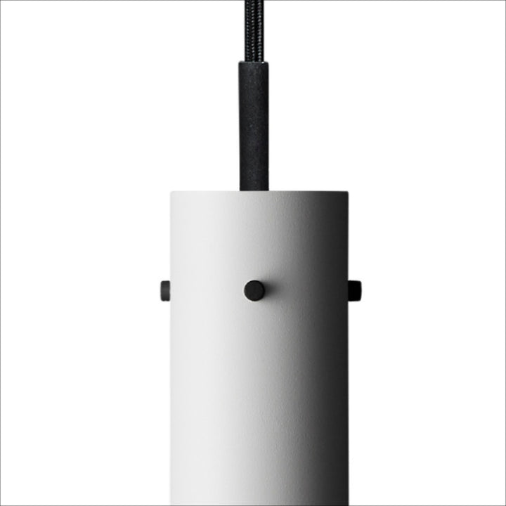 FRANDSEN FM2014 Pendant, White/Black, D5.5 x H24 cm