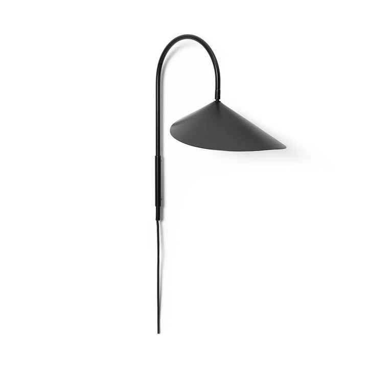 ferm Living Arum wall lamp in black