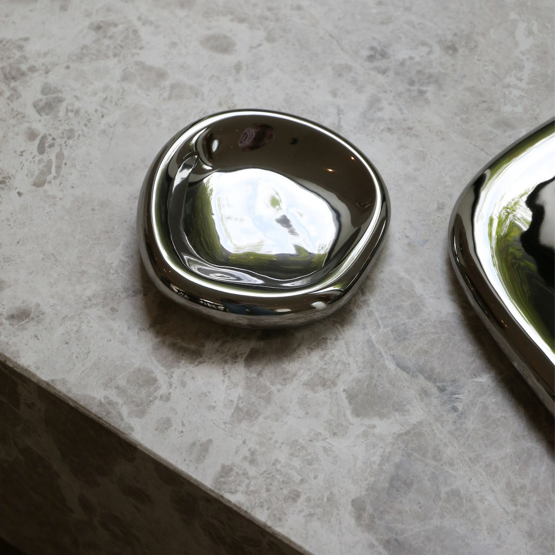 FERM LIVING Bellure Bowl, D17cm, Silver