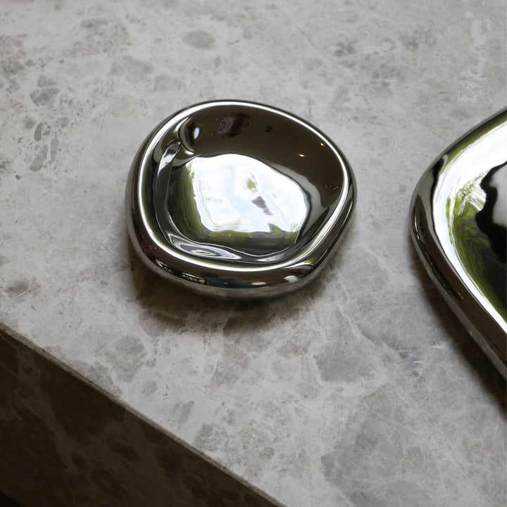 FERM LIVING Bellure Bowl, D17cm, Silver