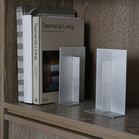 FERM LIVING Lager Bookends, Aluminium (Set of 2)