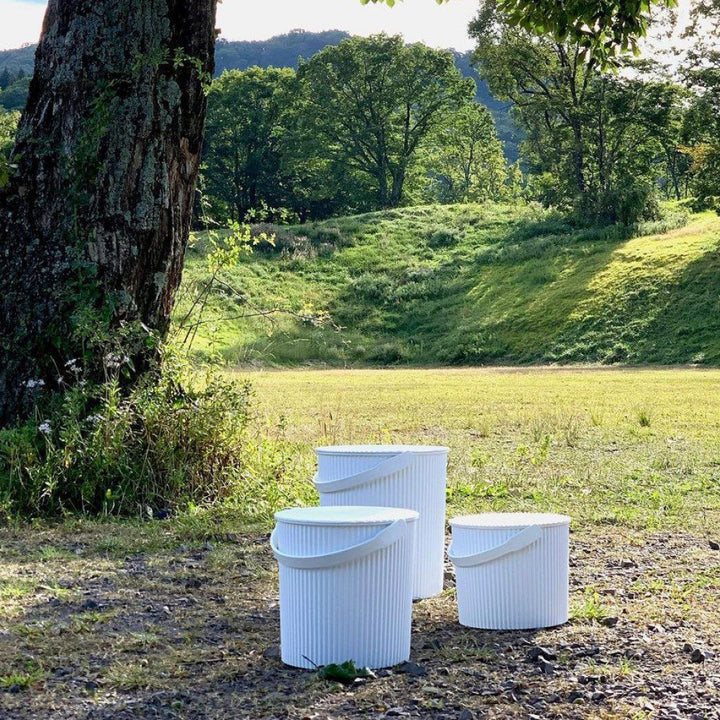 HACHIMAN-KASEI OmnioUtil Storage/Garden Bin, White, 20L