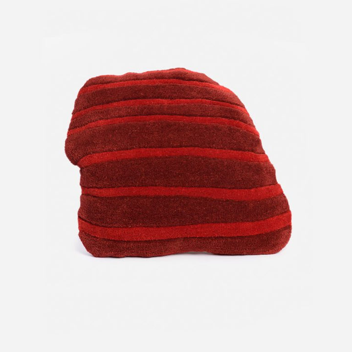 HAUS ÜGER Bonbon Cushion, 42x40cm, Red