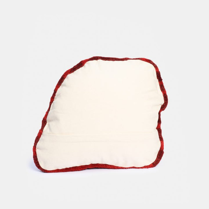 HAUS ÜGER Bonbon Cushion, 42x40cm, Red