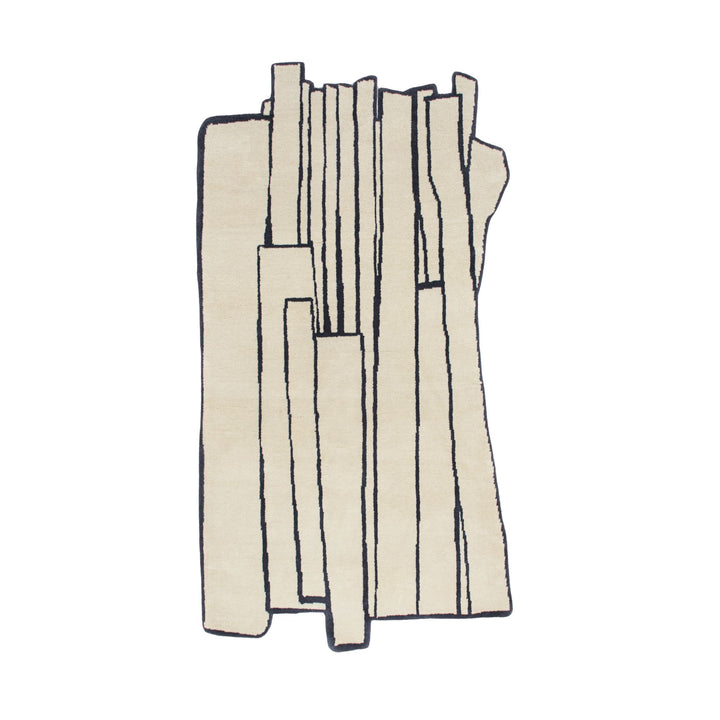PRE-ORDER | HAUS ÜGER Contour Wool Rug, 250x136cm, Grey