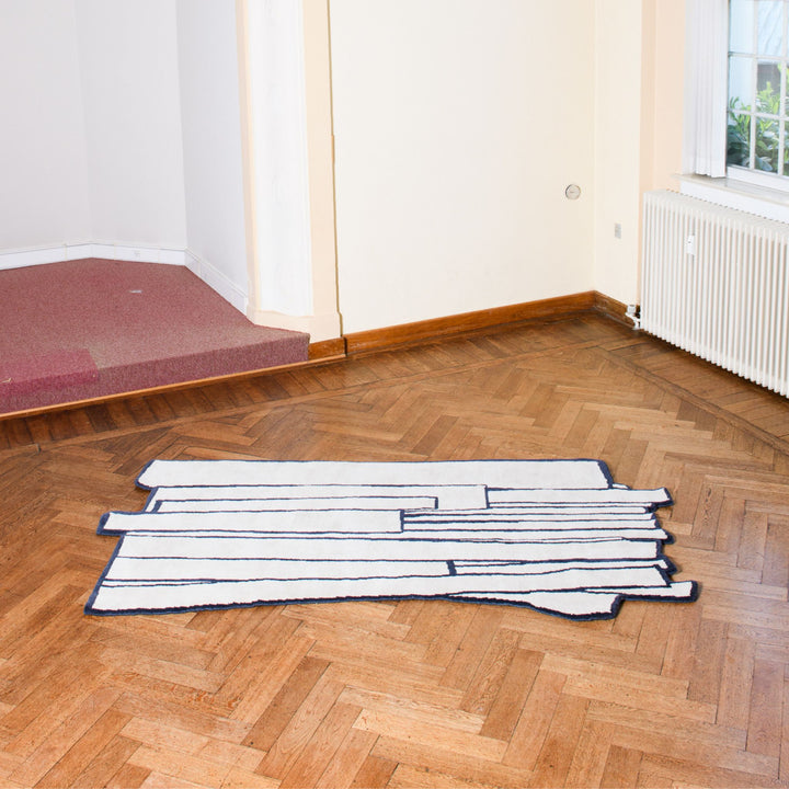 PRE-ORDER | HAUS ÜGER Contour Wool Rug, 250x136cm, Grey
