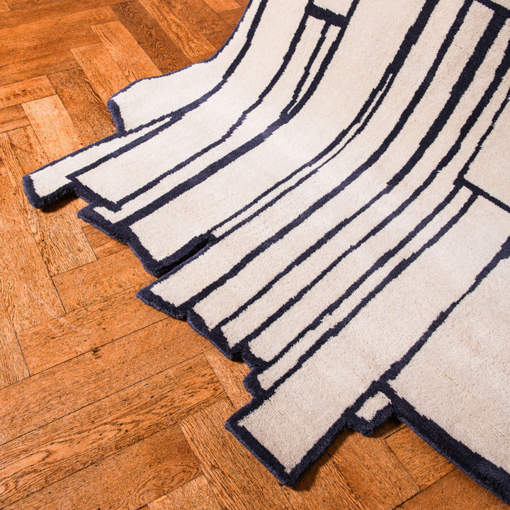 PRE-ORDER | HAUS ÜGER Contour Wool Rug, 250x136cm, Grey