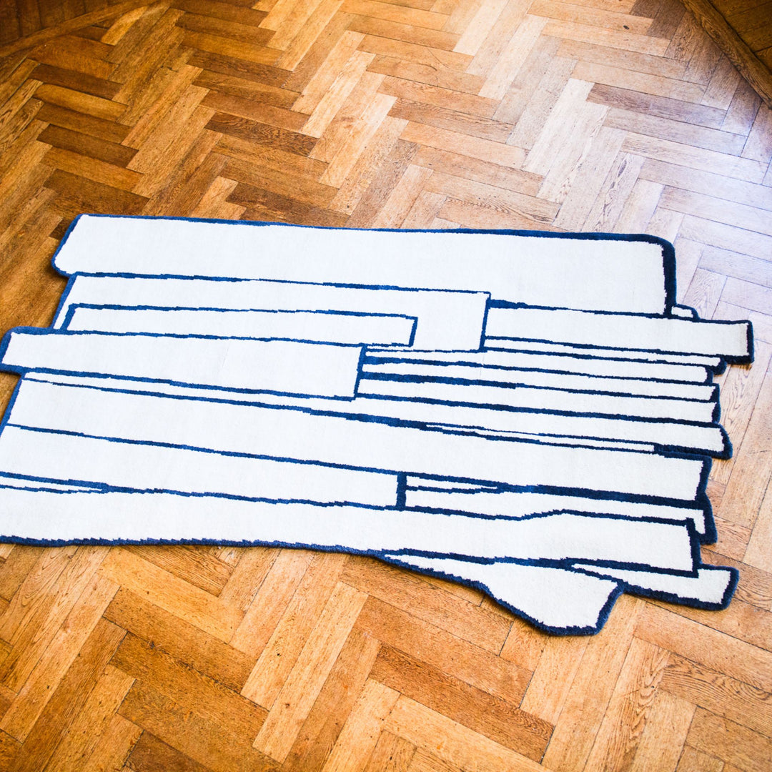 PRE-ORDER | HAUS ÜGER Contour Wool Rug, 250x136cm, Grey