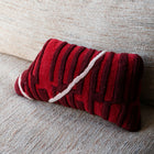 HAUS ÜGER Maya Cushion, 35x60cm, Red
