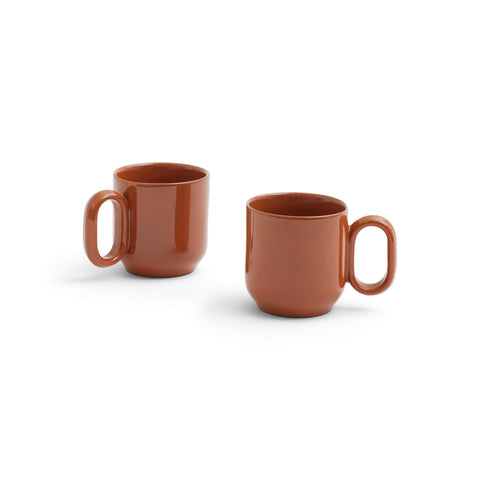 HAY Barro Cup/Mug, Natural (Set of 2)