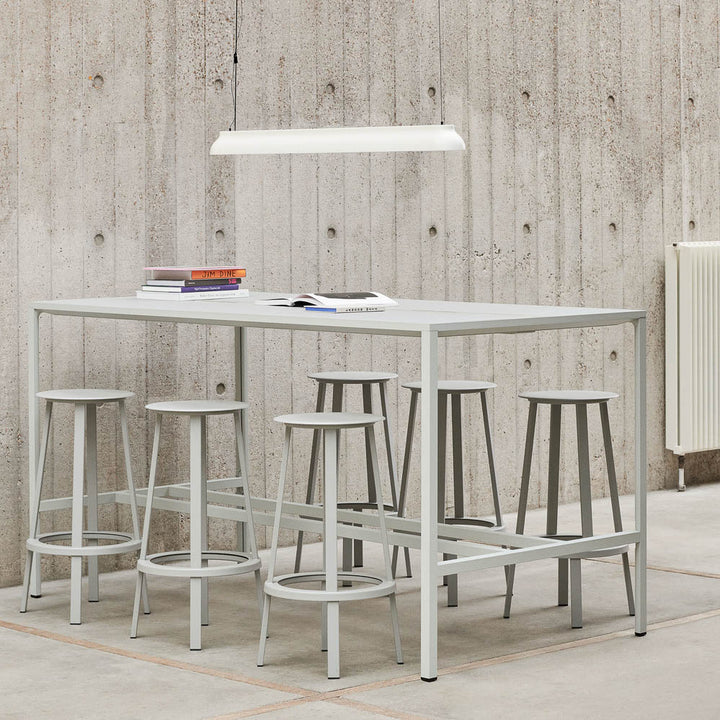 PRE-ORDER │ HAY New Order High Table, Light Grey/Cloud, H95cm - 4 Sizes