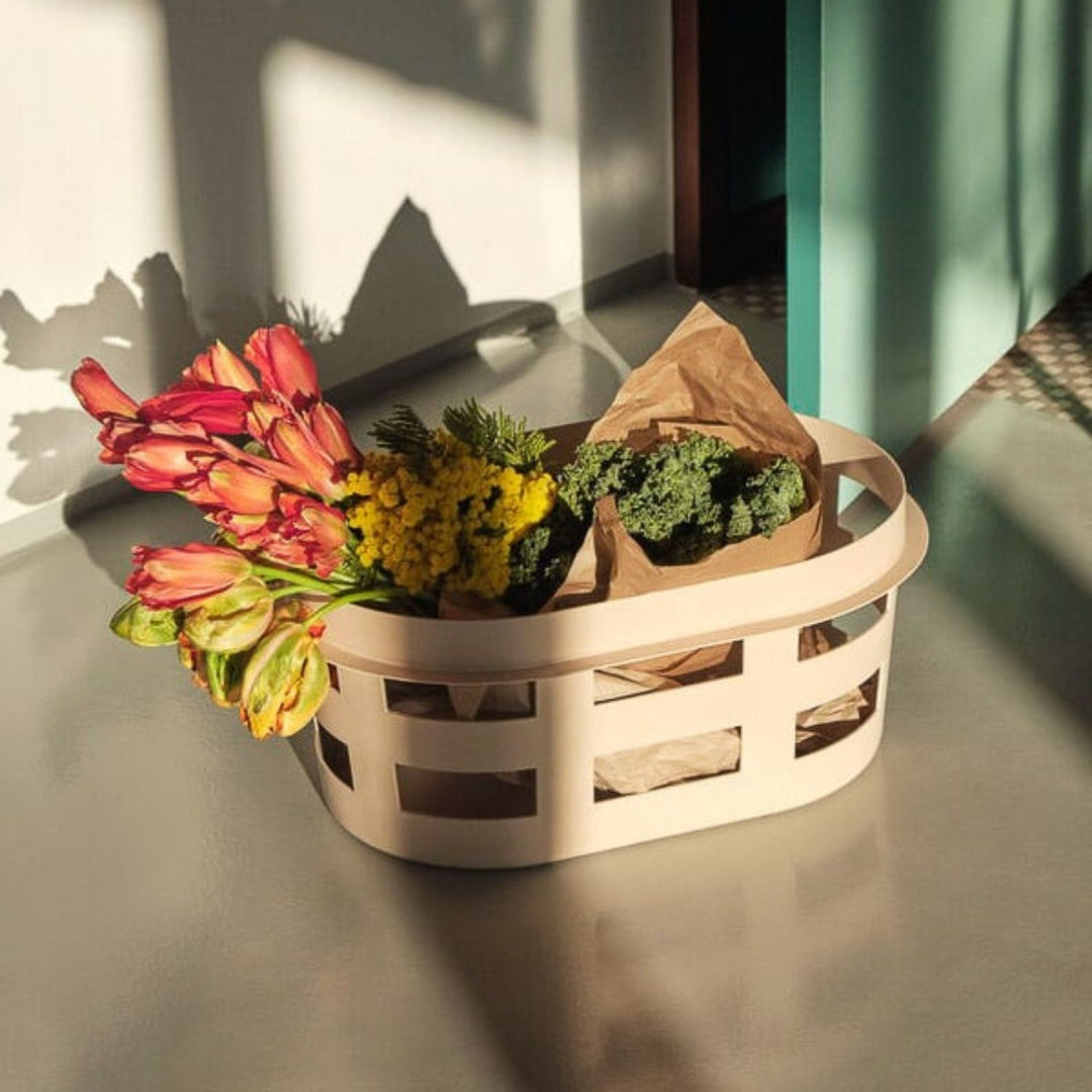 HAY Washing Laundry Basket, Nougat