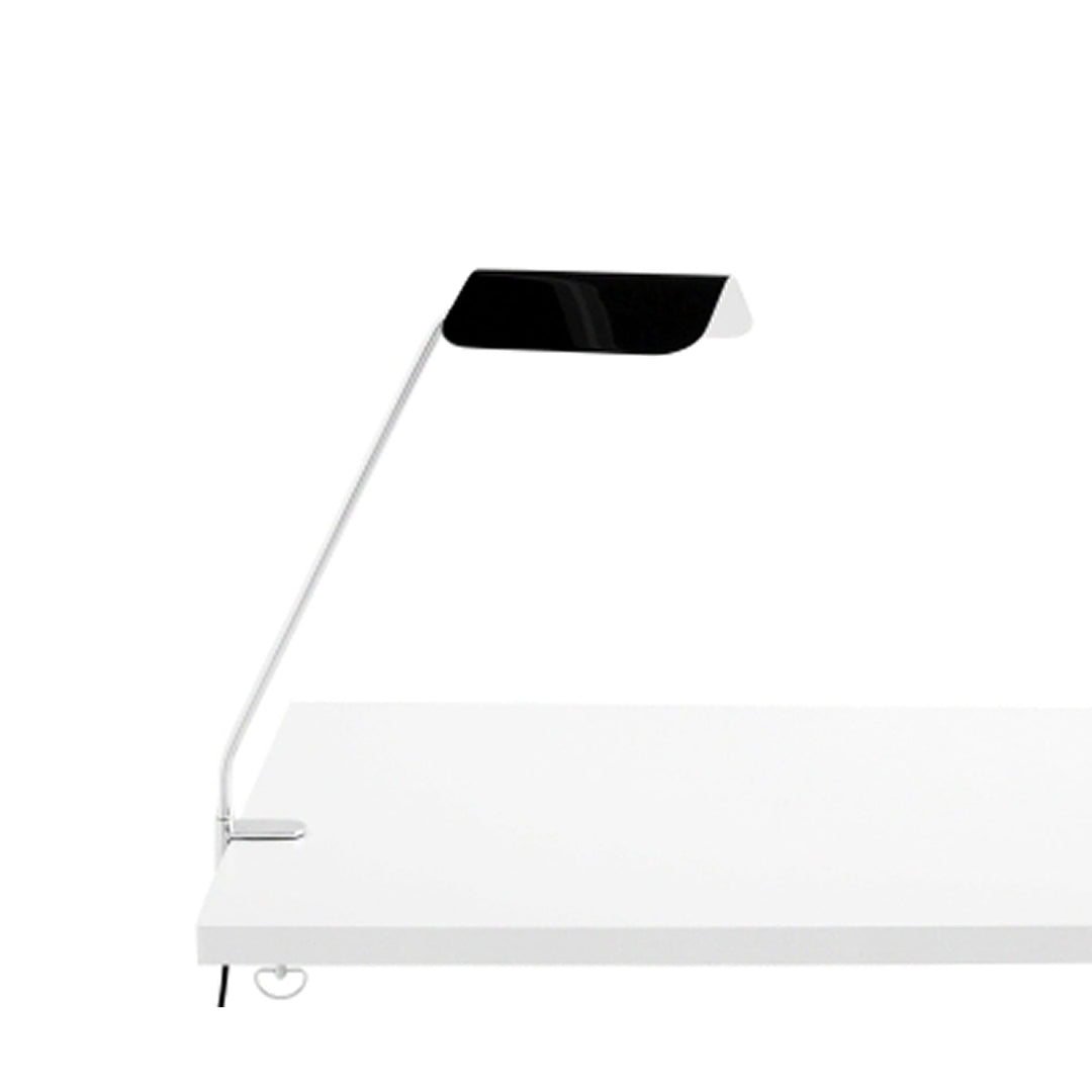 HAY Apex Desk Clip Lamp, Iron Black