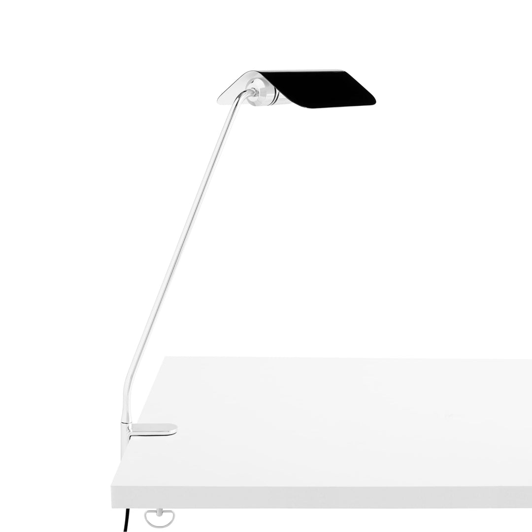 HAY Apex Desk Clip Lamp, Iron Black