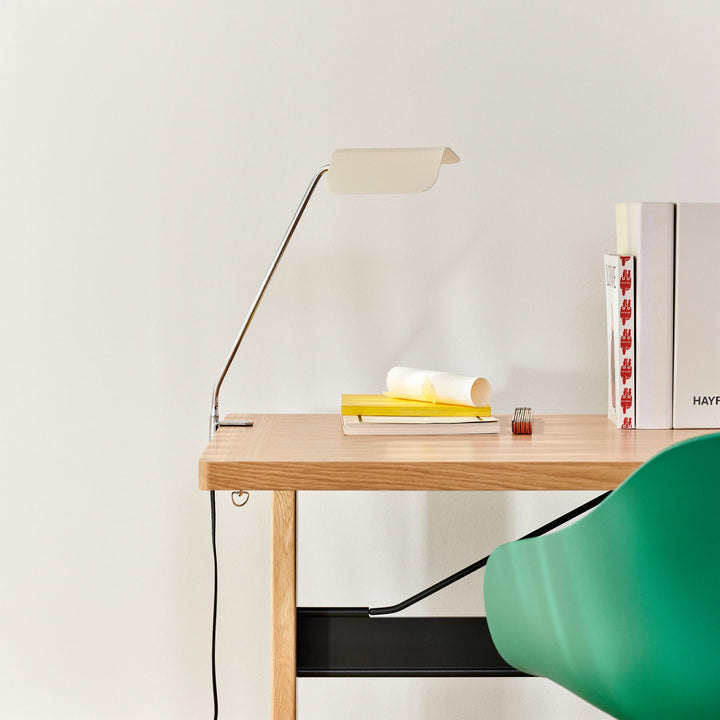 HAY Apex Desk Clip Lamp, Oyster White