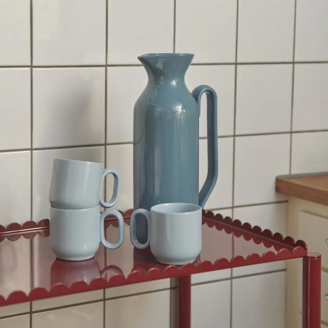 HAY Barro Cup/Mug, Light Blue (Set of 2)