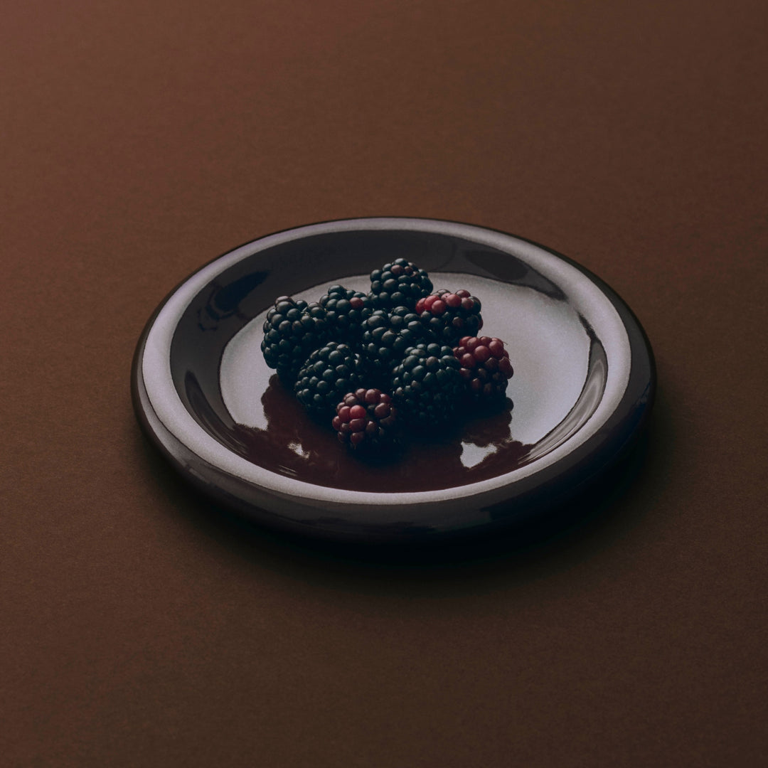 HAY Barro Plate, D18cm, Burgundy (Set of 2)