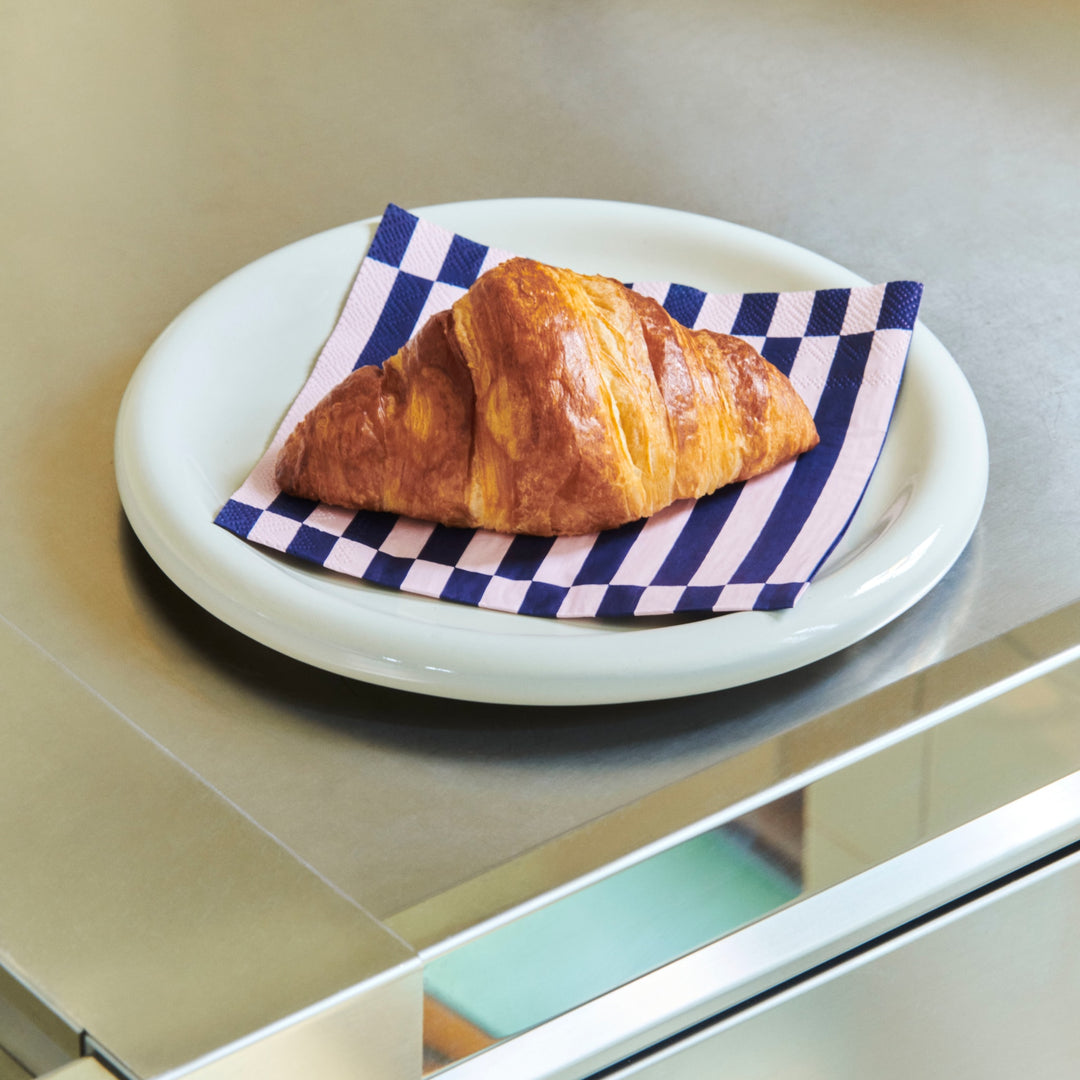 HAY Barro Plate, D24cm, Off-White (Set of 2)