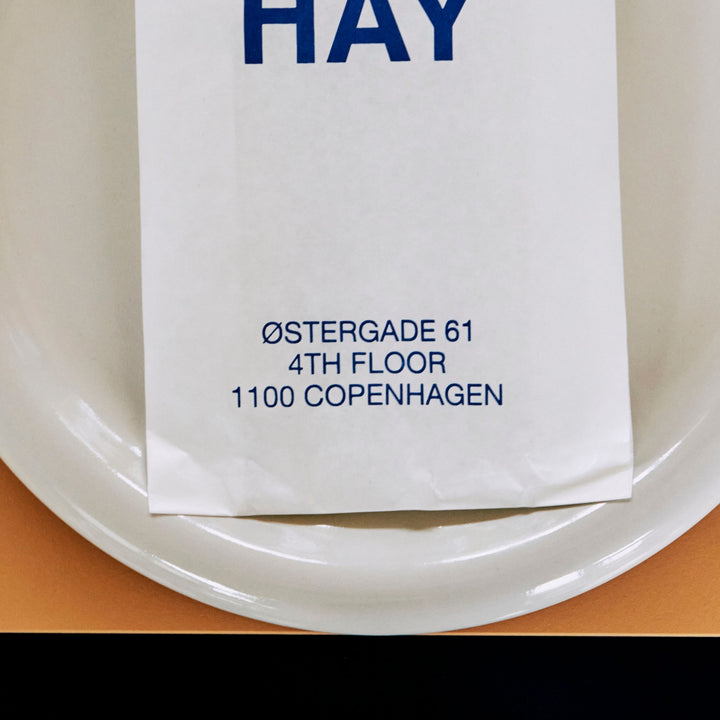HAY Barro Plate, D24cm, Off-White (Set of 2)