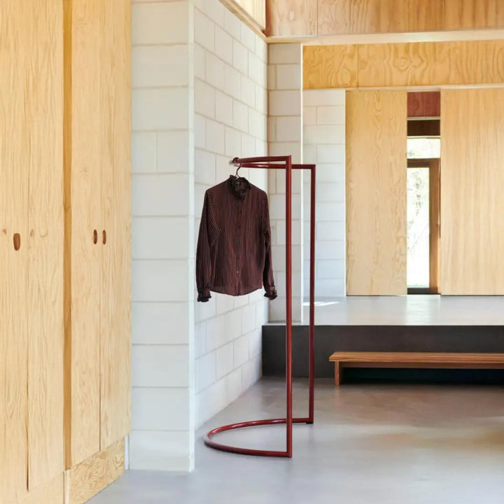 PRE-ORDER │ HAY Coat Rack, C-Shape, Maroon Red