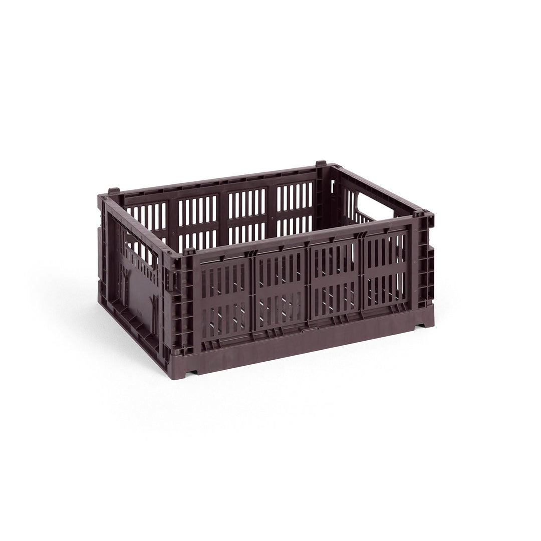 HAY Colour Storage Crate, Medium, Bordeaux