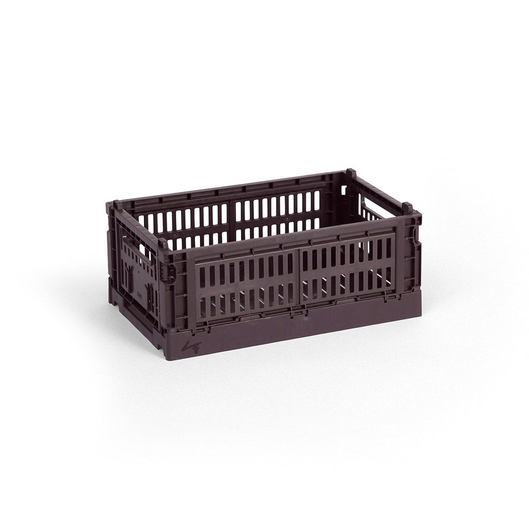 HAY Colour Storage Crate, Small, Bordeaux